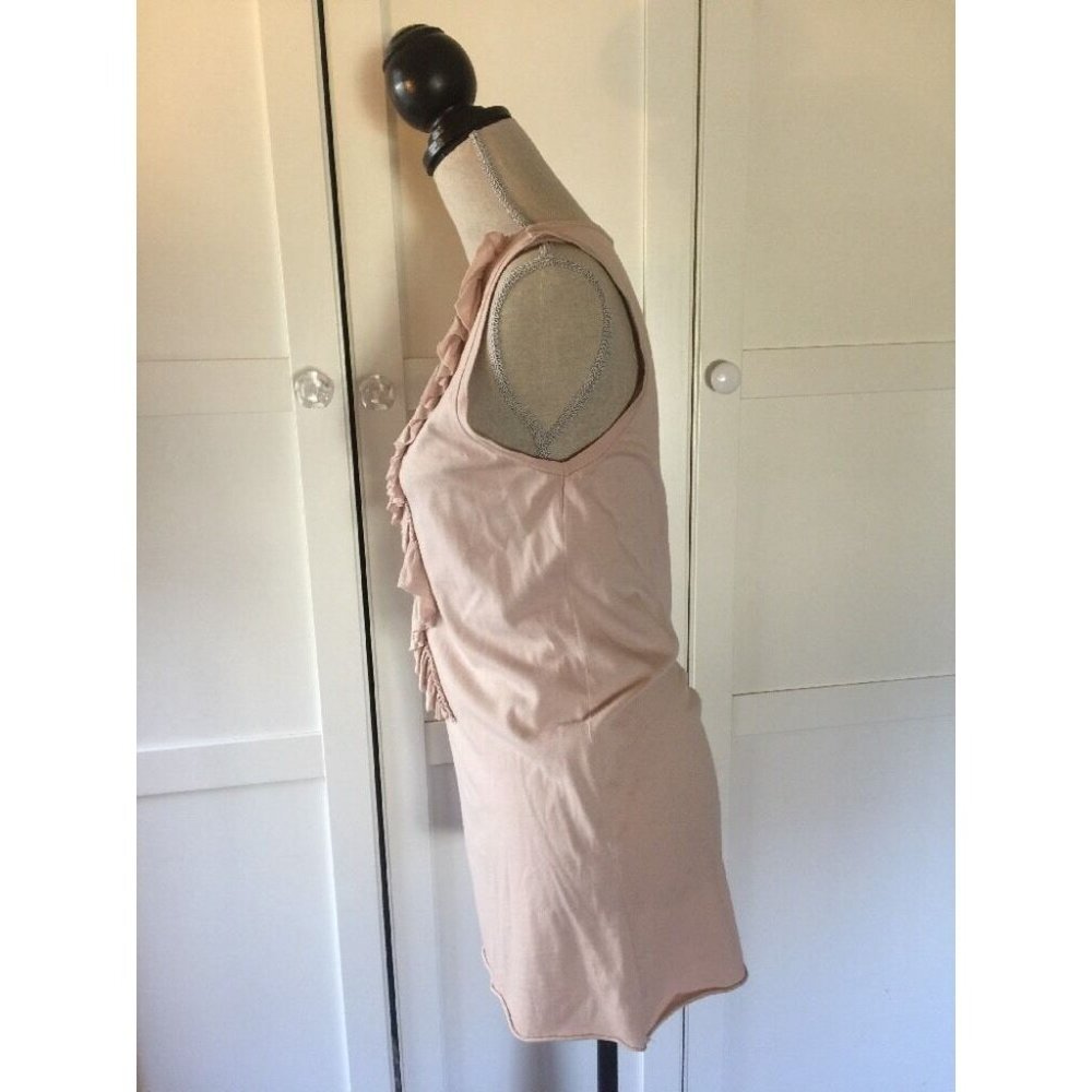 CAbi Cameo Beige Jersey Stretch Ruffle Flutter - Picture 5 of 8
